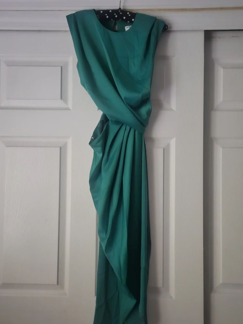 ASOS DESIGN Cutout And Drape Midi-Dress